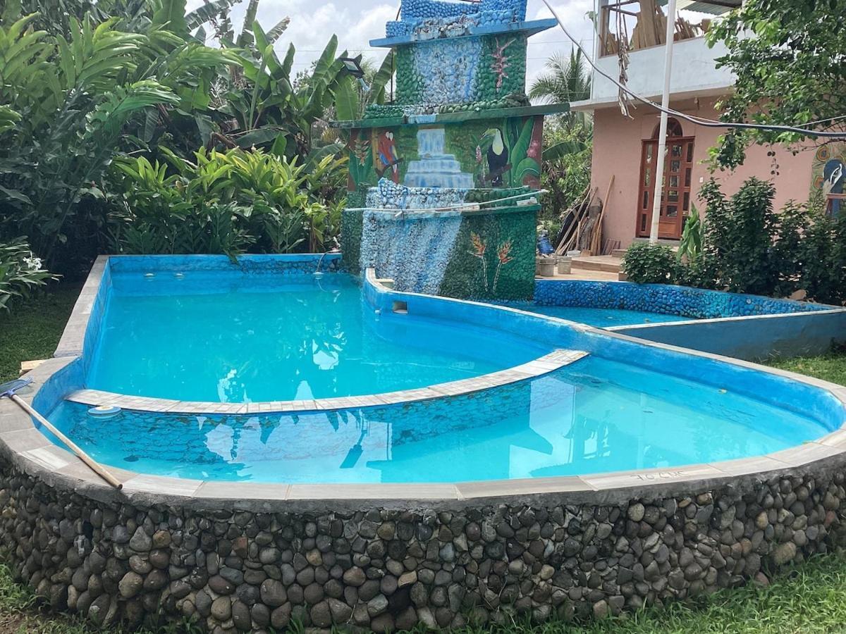 Exotic Flower Cabin2 Pool Agua Bendita Εξωτερικό φωτογραφία